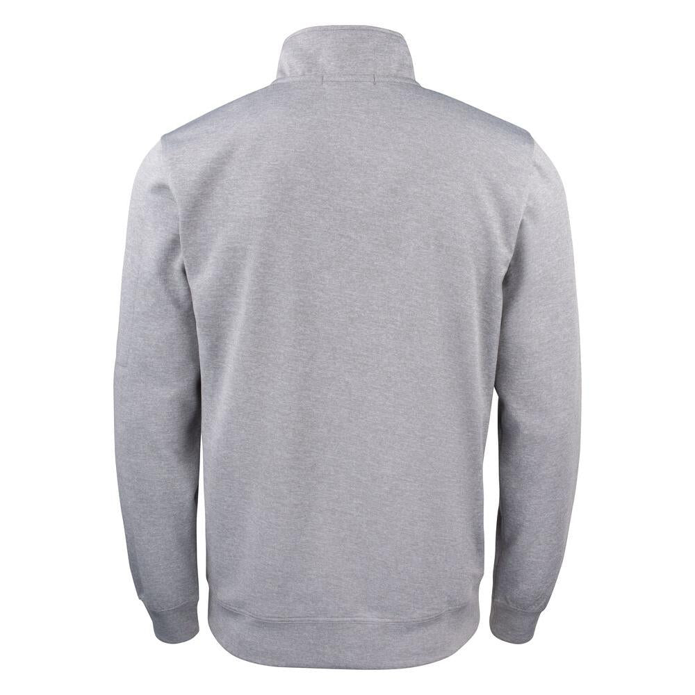 Basic Active Half Zip - Grey Melange - Image 2