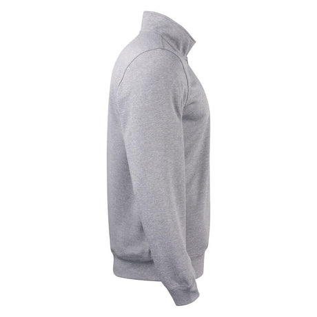 Basic Active Half Zip - Grey melange - Image 4