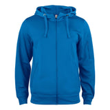Basic Active Hoody Full Zip - Royal Blue - Image 1
