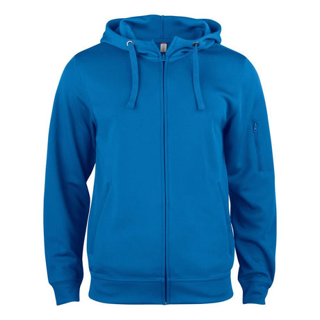 Basic Active Hoody Full Zip - Royal Blue - Image 1
