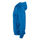 Basic Active Hoody Full Zip - Royal Blue - Image 3