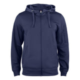 Basic Active Hoody Full Zip - Dark Navy - Image 1