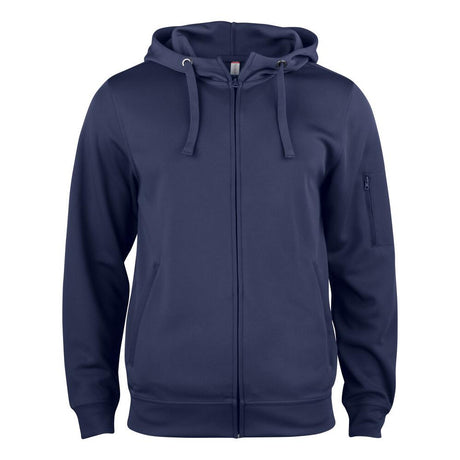 Basic Active Hoody Full Zip - Dark Navy - Image 1