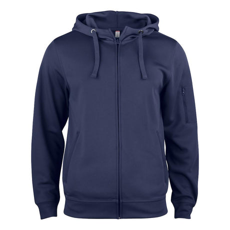 Basic Active Hoody Full Zip - Dark navy - Image 1