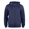 Basic Active Hoody Full Zip - Dark navy - Image 1