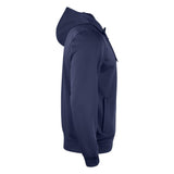Basic Active Hoody Full Zip - Dark Navy - Image 4