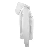 Basic Active Hoody Full Zip Women - White - Image 4