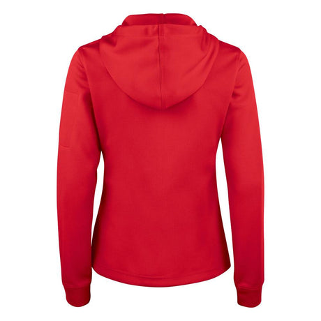 Basic Active Hoody Full Zip Women - Red - Image 2