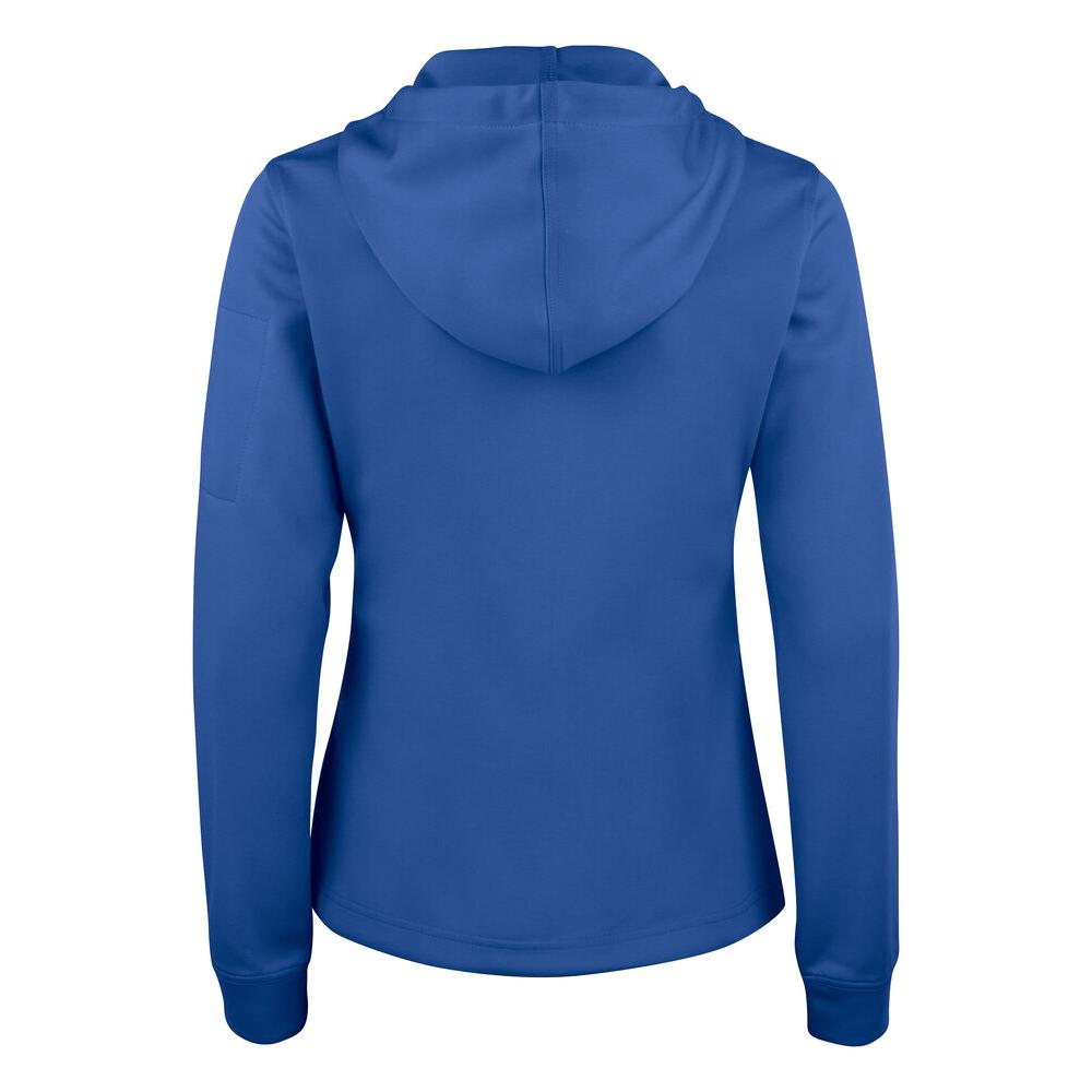 Basic Active Hoody Full Zip Women - Royal Blue - Image 2