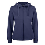 Basic Active Hoody Full Zip Women - Dark Navy - Image 1