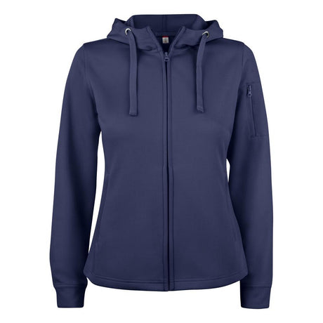 Basic Active Hoody Full Zip Women - Dark Navy - Image 1