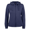 Basic Active Hoody Full Zip Women - Dark Navy - Image 1