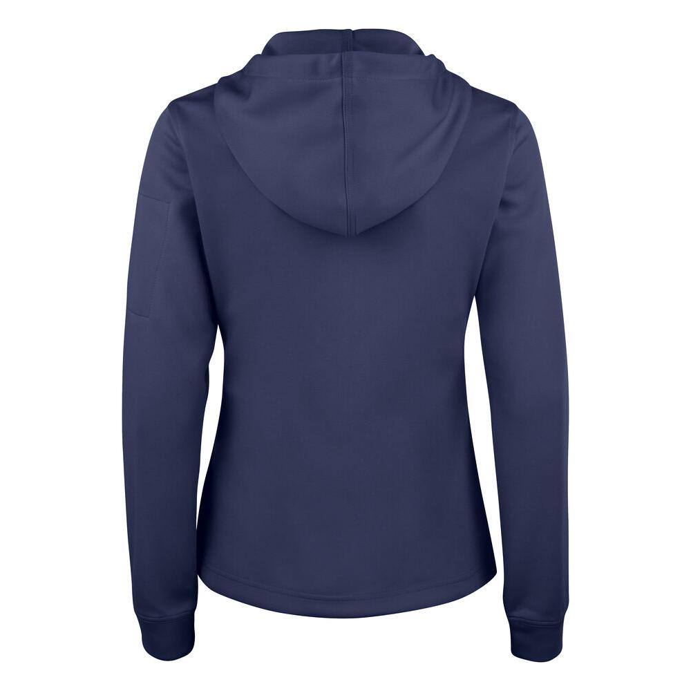 Basic Active Hoody Full Zip Women - Dark Navy - Image 2