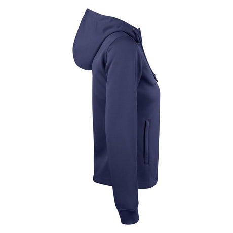 Basic Active Hoody Full Zip Women - Dark Navy - Image 4