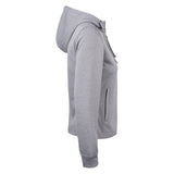 Basic Active Hoody Full Zip Women - Grey melange - Image 4