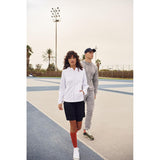 Basic Active Hoody Full Zip Women - Grey Melange - Image 5