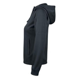 Basic Active Hoody Full Zip Women - Black - Image 3