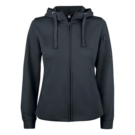 Basic Active Hoody Full Zip Women - Black - Image 1