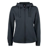 Basic Active Hoody Full Zip Women - Black - Image 1