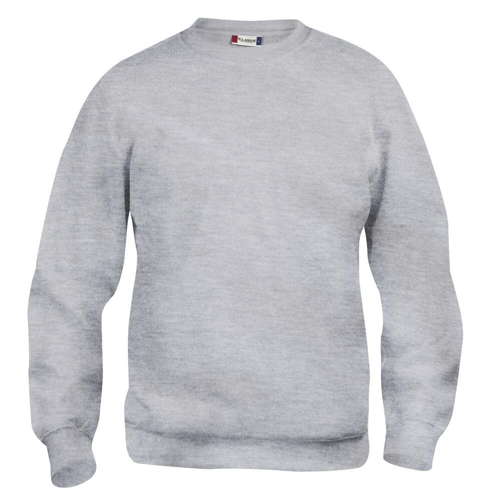 Basic Roundneck Junior - Grey Melange - Image 1
