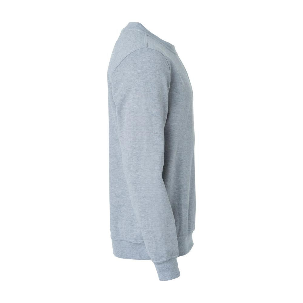 Basic Roundneck Junior - Grey Melange - Image 4