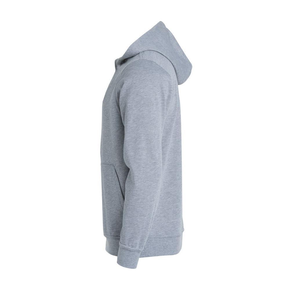 Basic Hoody Junior - Grey melange - Image 3