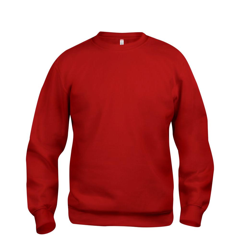 Basic Roundneck - Red - Image 1