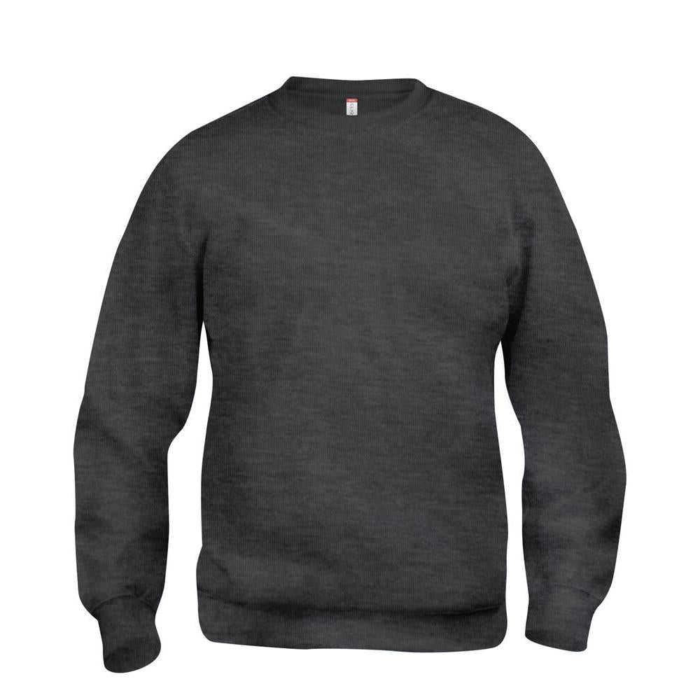 Basic Roundneck - Anthracite Melange - Image 1