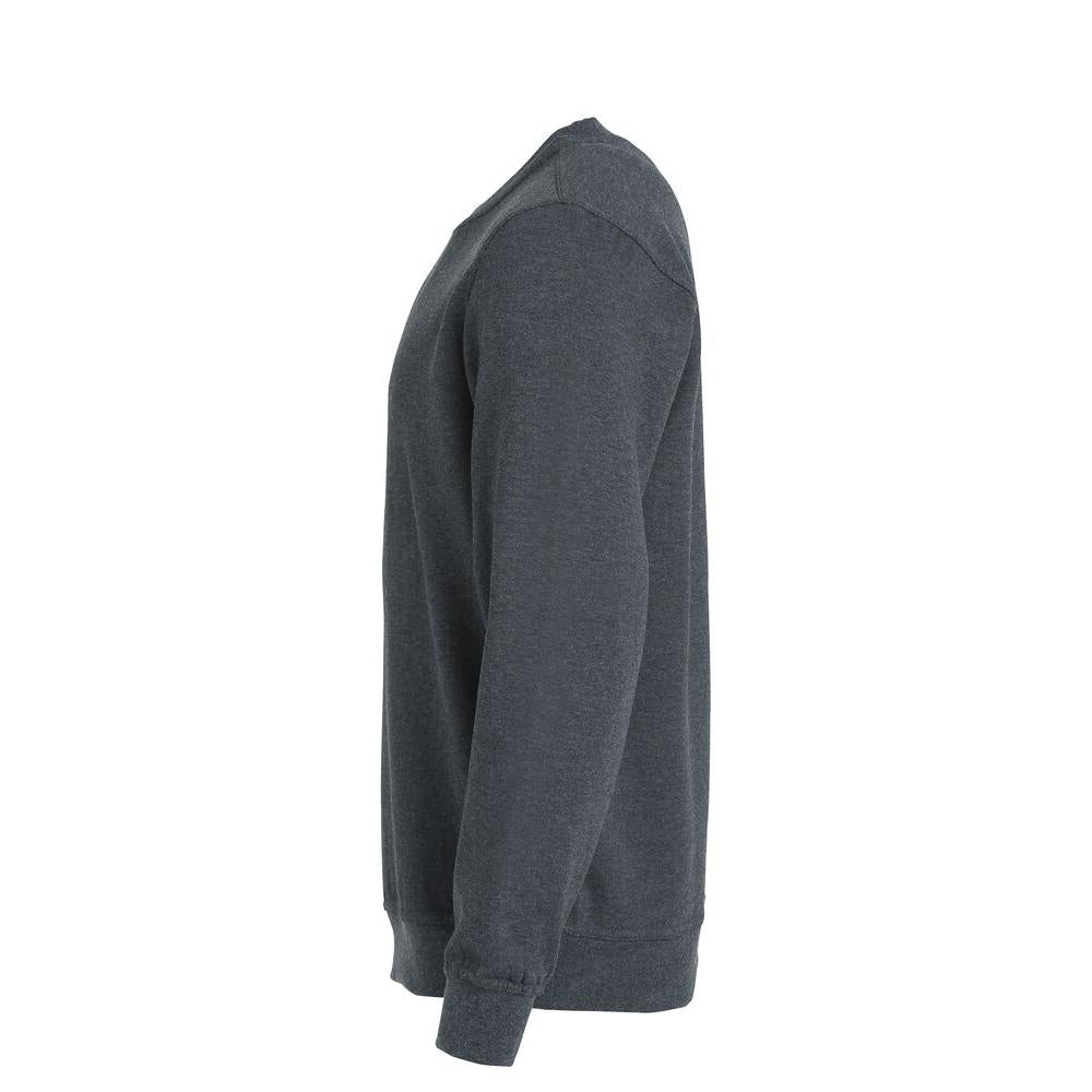 Basic Roundneck - Anthracite Melange - Image 3