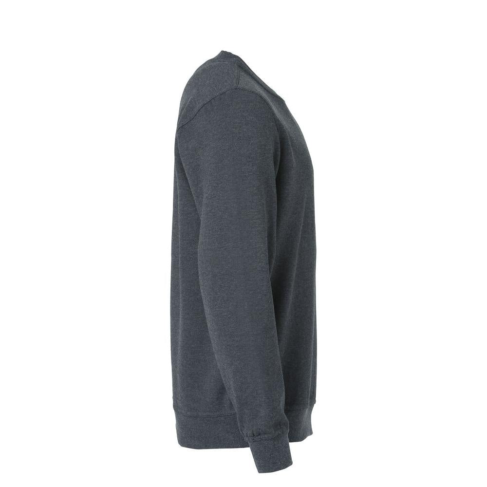 Basic Roundneck - Anthracite Melange - Image 4
