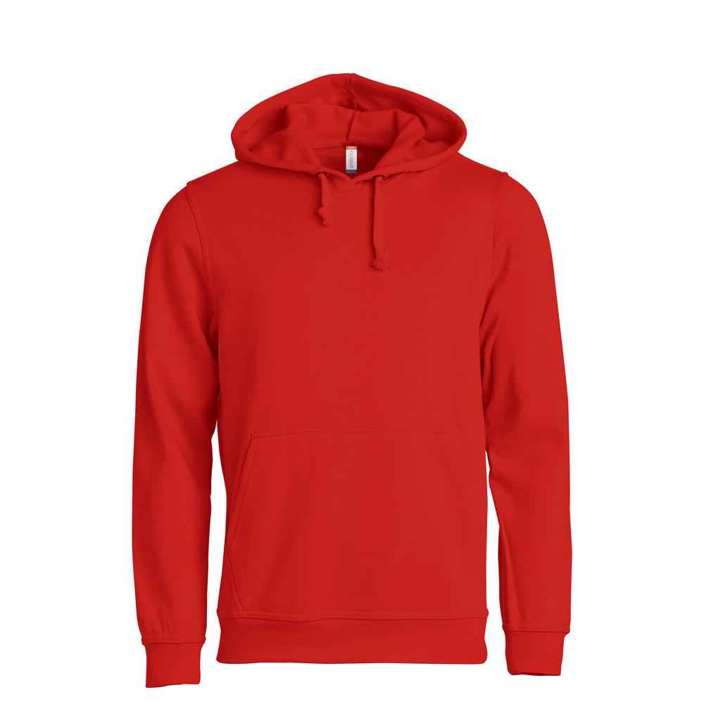 Basic Hoody - Red - Image 1