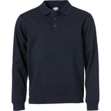 Basic Polo Sweater - Dark Navy - Image 1