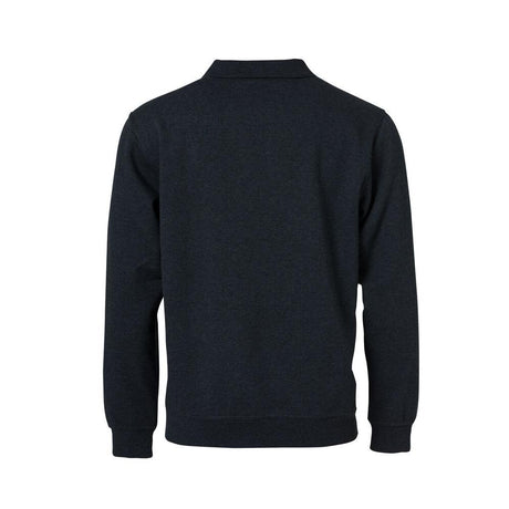 Basic Polo Sweater - Anthracite Melange - Image 2