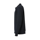 Basic Polo Sweater - Anthracite Melange - Image 3