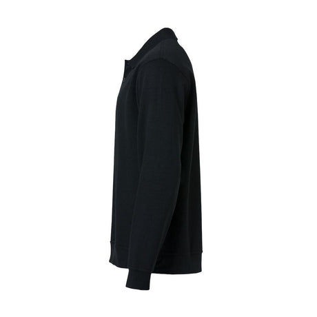 Basic Polo Sweater - Black - Image 3