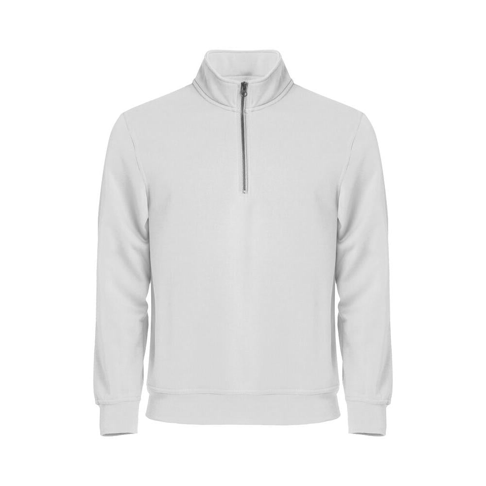 Basic Half Zip - White - Image 1