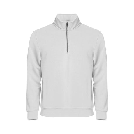 Basic Half Zip - White - Image 1
