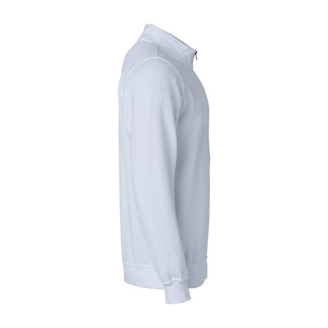 Basic Half Zip - White - Image 4