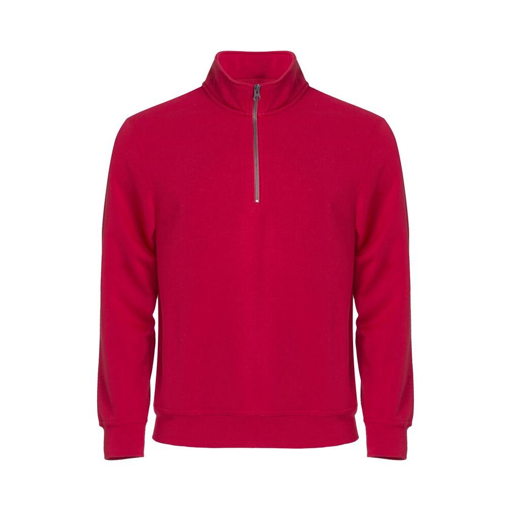 Basic Half Zip - Red - Image 1