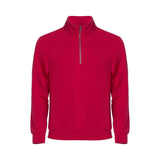 Basic Half Zip - Red - Image 1