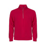 Basic Half Zip - Red - Image 1