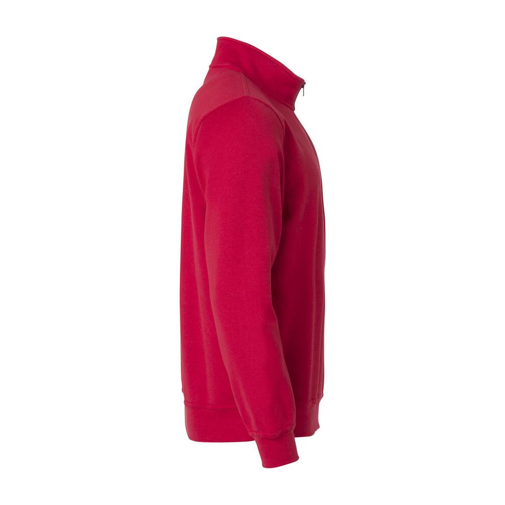 Basic Half Zip - Red - Image 4