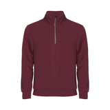 Basic Half Zip - Burgundy - Image 1