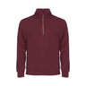 Basic Half Zip - Burgundy - Image 1