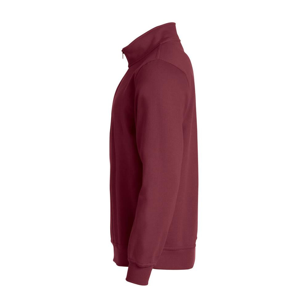 Basic Half Zip - Burgundy - Image 3