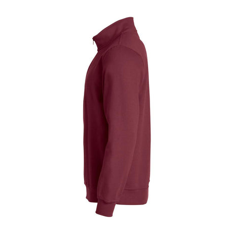 Basic Half Zip - Burgundy - Image 3