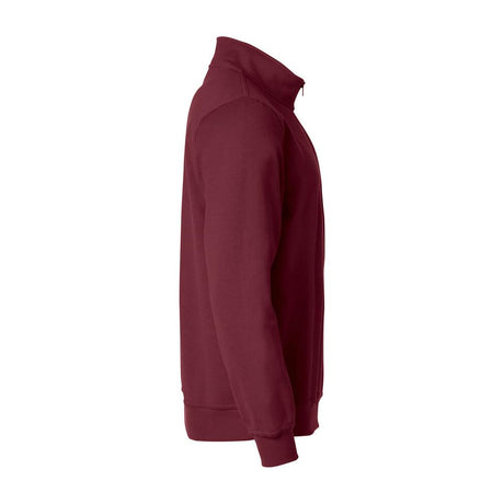 Basic Half Zip - Burgundy - Image 4