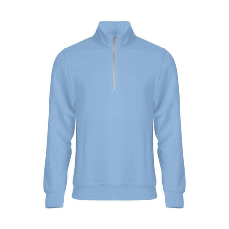 Basic Half Zip - Light Blue - Image 1