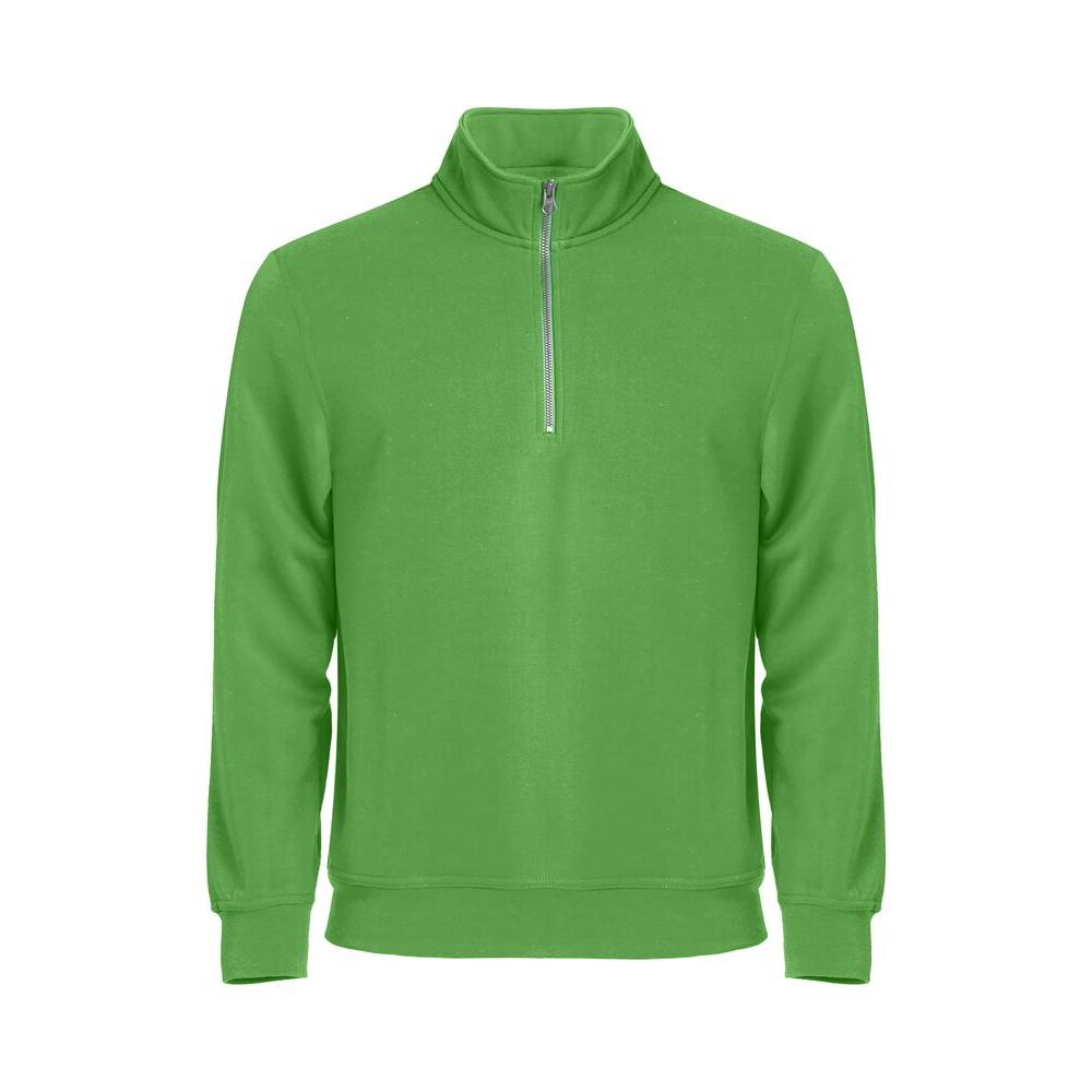 Basic Half Zip - Apple Green - Image 1