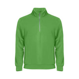 Basic Half Zip - Apple Green - Image 1